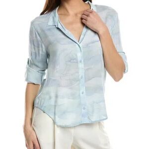 Bella Dahl Light Weight Blue Button Down